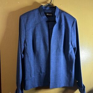 Vintage sage Harbor Boho jacket, navy blue